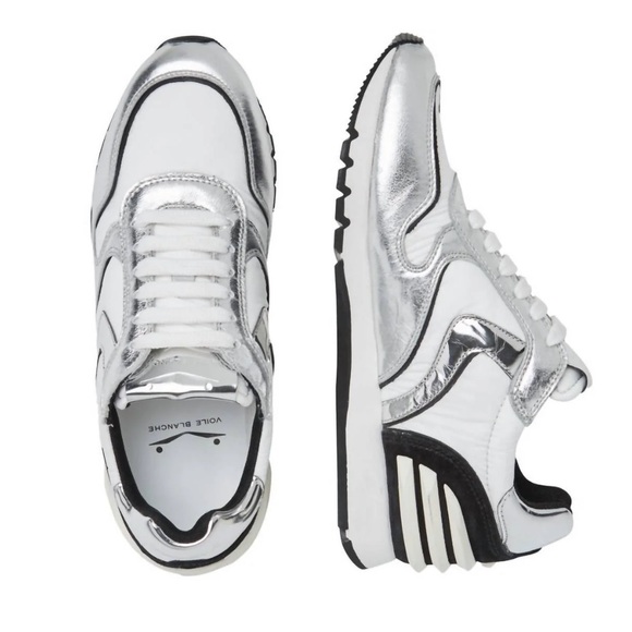 New Voile Blanche Maran metallic sneakers - Picture 1 of 11